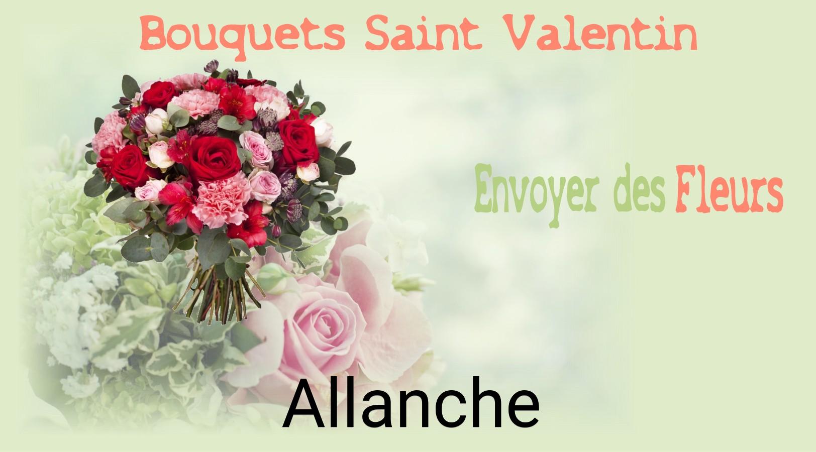 Roses de Saint-Valentin livrées à Allanche